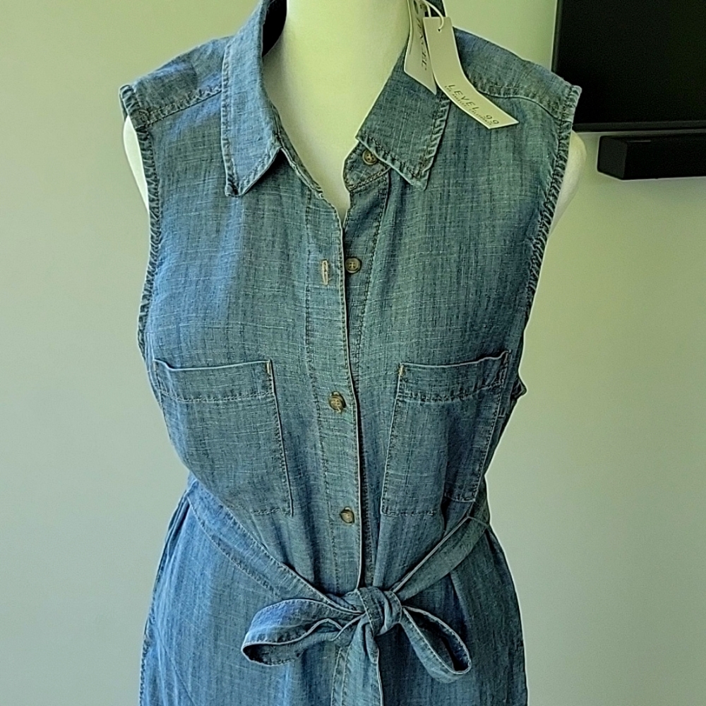 Level 99 Tencel Denim Dress